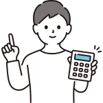 Man With Calculator SVG Icon